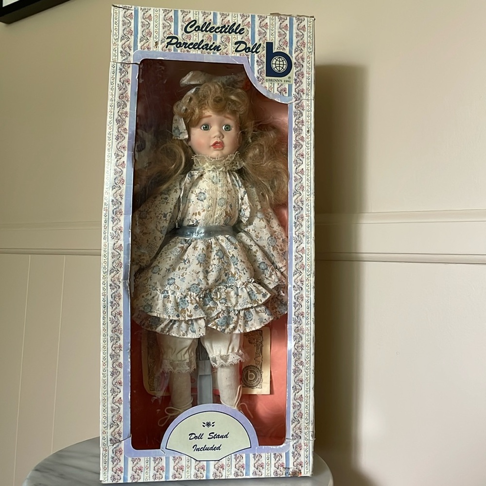 Porcelain Doll - NWT